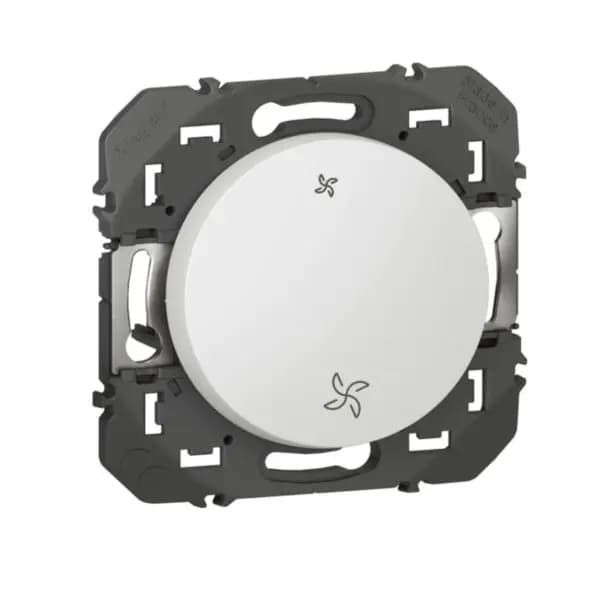 Poussoir commande VMC dooxie finition blanc 2