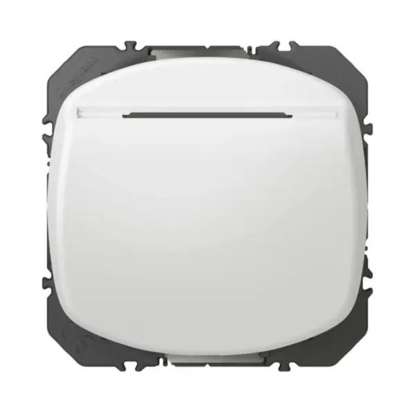 Interrupteur à badge dooxie 10AX 250V~ finition blanc