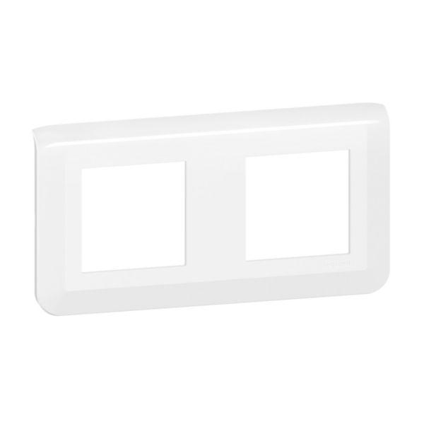 Plaque blanche 2*2mod M45 p/80252/64