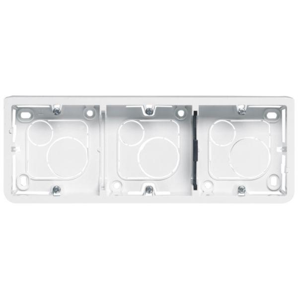 Cadre saillie 6/8-3*2mod prof40mm p/80253 2