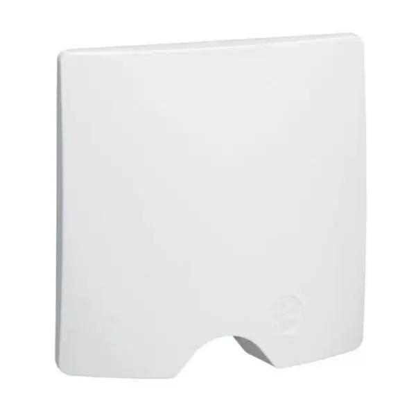 Sortie de câble IP44 dooxie livrée complète avec plaque finition blanc