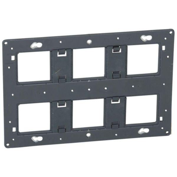 Support bimétal vis 2*6/8mod M45 celia batibox