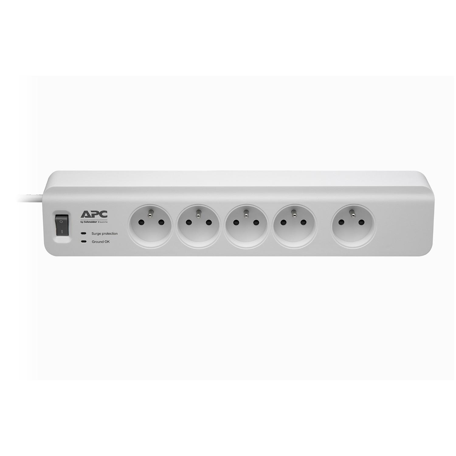 Multiprise parafoudre APC 5prise