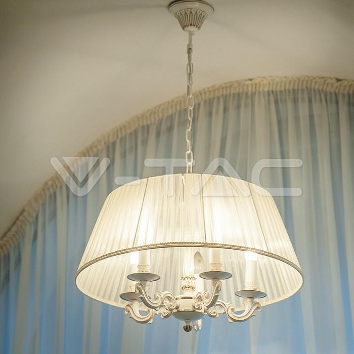Lampe flamme led E14 7w=45w 4000K/LJ 600lm 5