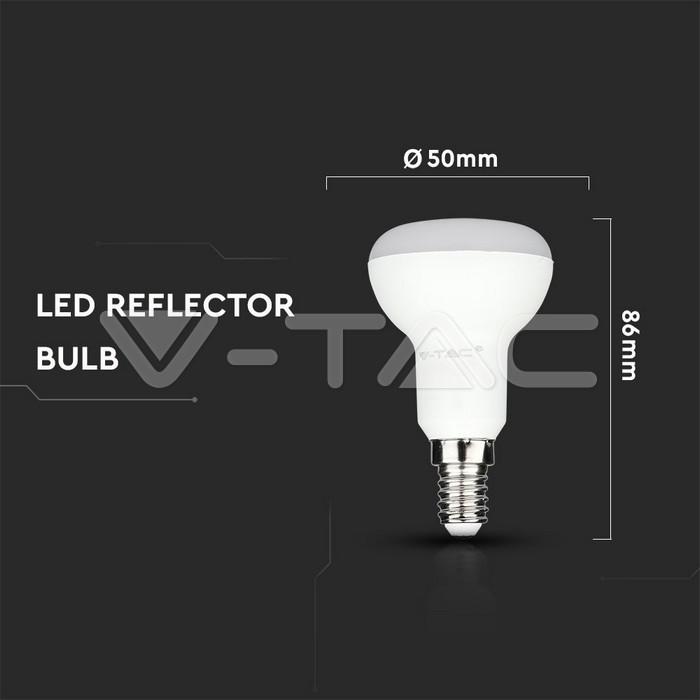 Lampe reflec R50 led E14 6w=40w 6400K/LJ 470lm 2