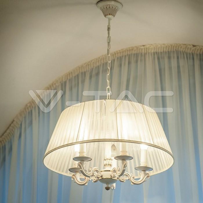 Lampe flamme led E27 5.5w=40w 12v 2700K/OR 470lm 7