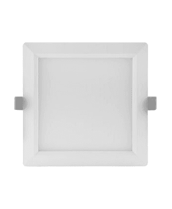 Spot encastré led 18w carré 6500k blc ip20 SQ155