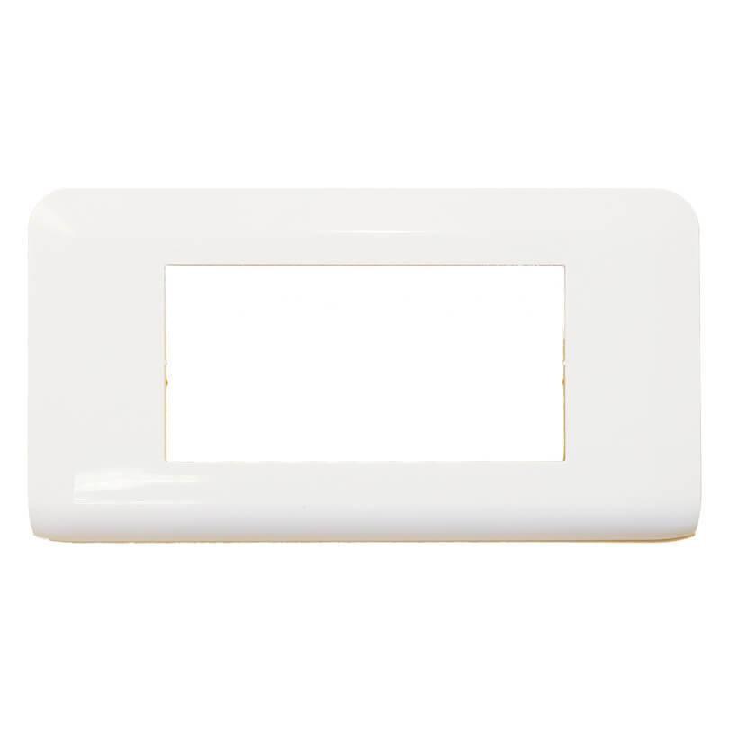 Plaque 6 mod blanc