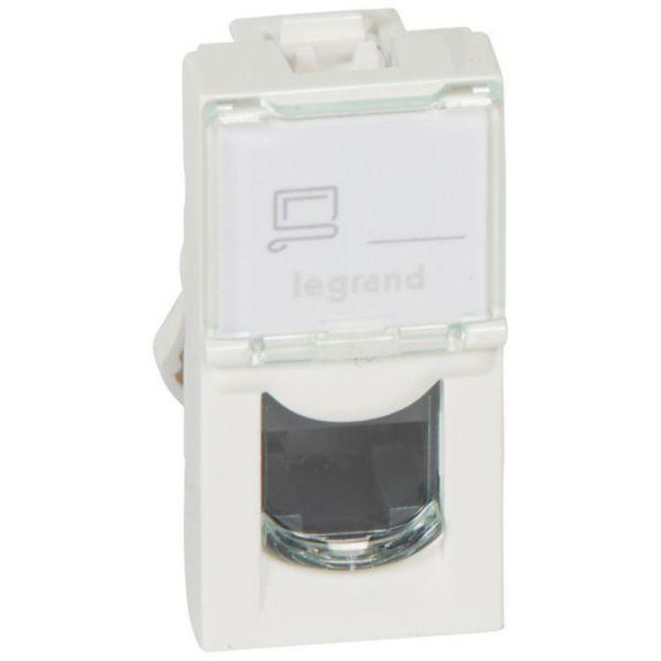 Prise infor RJ45 UTB 1mod cat5 M45