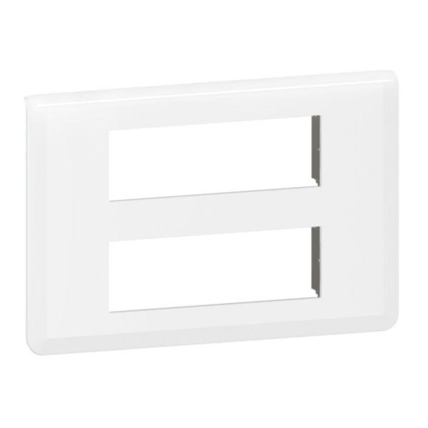 Plaque blanche 2*6mod M45