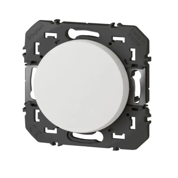 Poussoir simple dooxie 6A 250V~ finition blanc