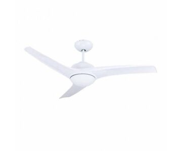 V-TAC VT-6055-3 Ventilateur de plafond LED 3 pales 132cm 35W DC-Motor avec lampe LED 15W 3IN1 à changement de couleur et télécommande - sku 7919