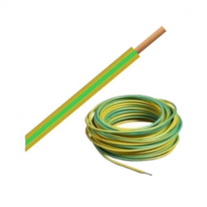 Fil électrique H07V-U rigide 4mm² JV – Bobine de 100m Ce fil électrique est utilisé pour câblage d’un réseau électrique, usage domestique et industriel