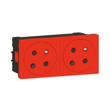 Prise surface 2*2p+t 16a M45. 77152