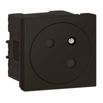 Prise 2P+T 2M surf raccord later noir mat M45